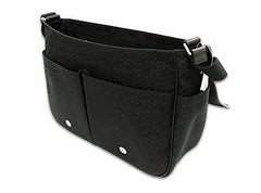 Coach 77004 Transatlantic Signature Messenger Bag Black Black